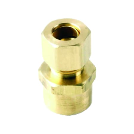 Jmf 3/8 in. Compression X 1/2 in. D Sweat Brass Adapter 4503892